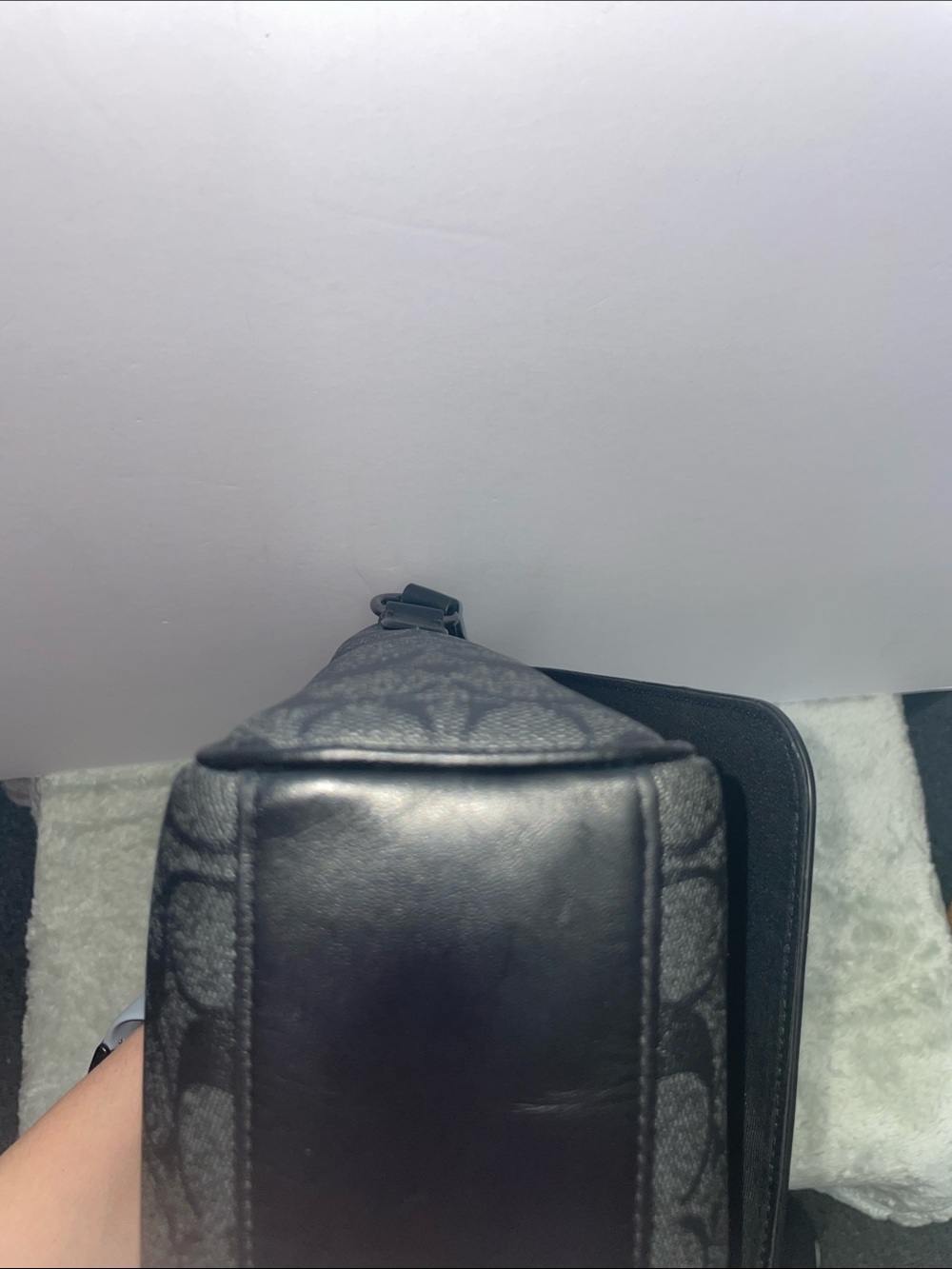 Coach ‘Houston’ Signature Map Bag - Picture 8 of 17